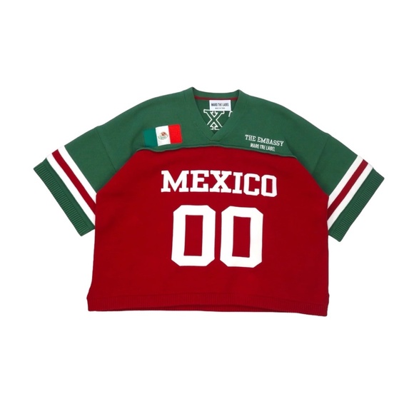 THE EMBASSY MEXICO KNIT JERSEY - Picture 1 of 3